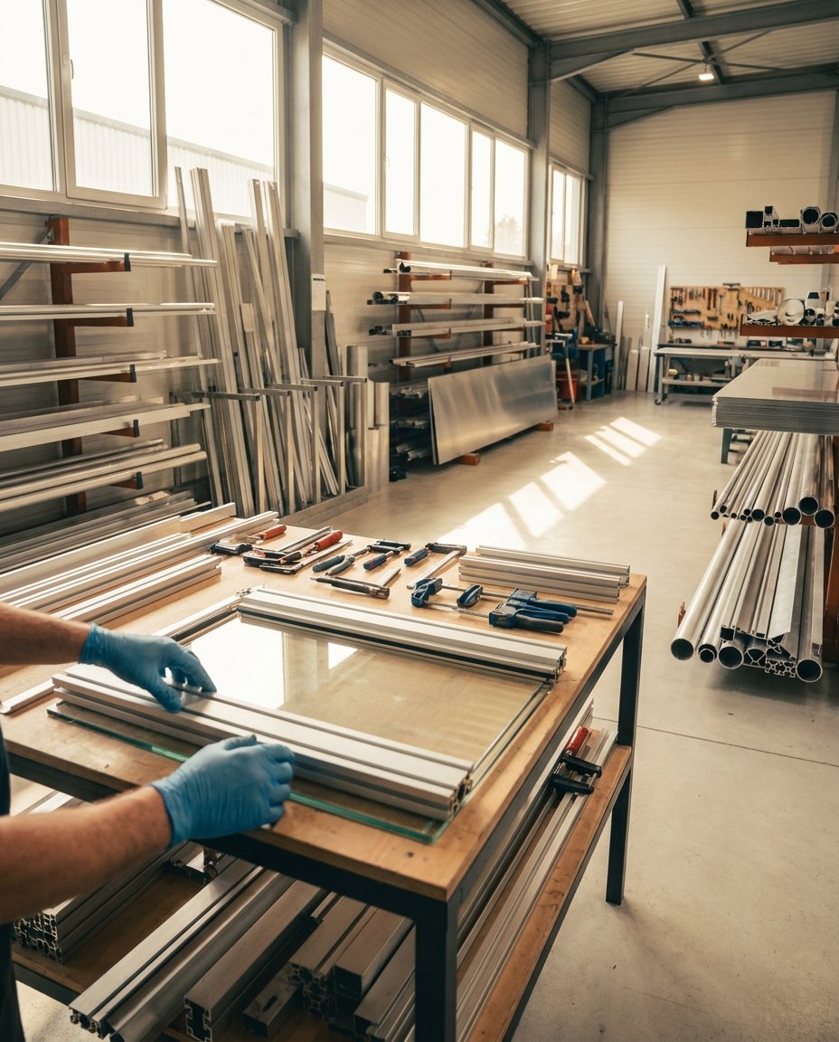 Custom aluminium & glass fabrication